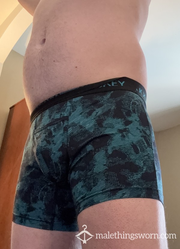 4-day Worn Boxer Briefs (actual Pair Pictured)