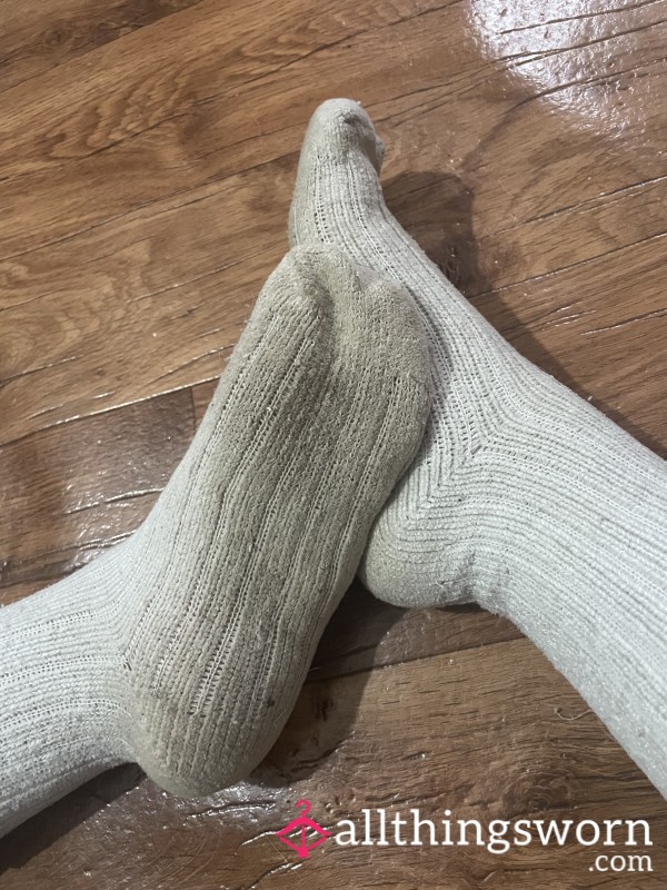 3 Day Worn Dirty Fluffy Welly Socks 🦶