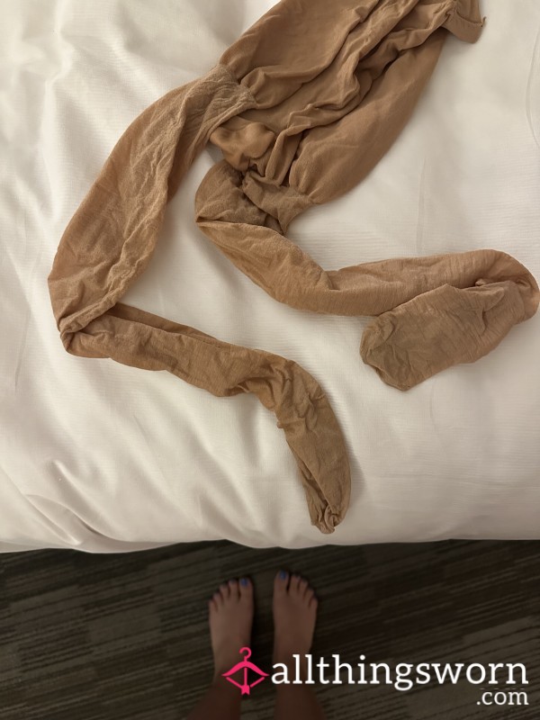 3 Day Worn Flight Attendant Pantyhose