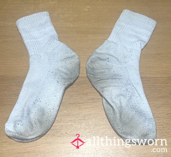 3 Day Worn Gym Sock - 2 Workouts, Strong Smell