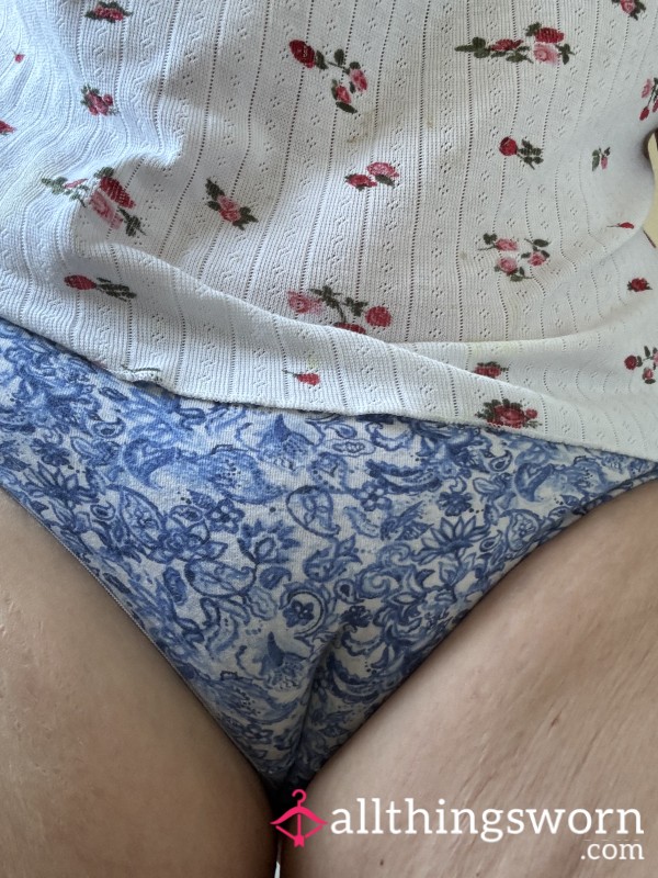 3 Day Worn Panties Wearing For The Third Day And Night Slept In Also