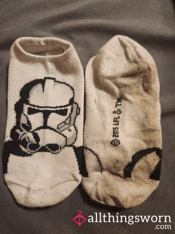 3 Day Worn Storm Trooper Socks