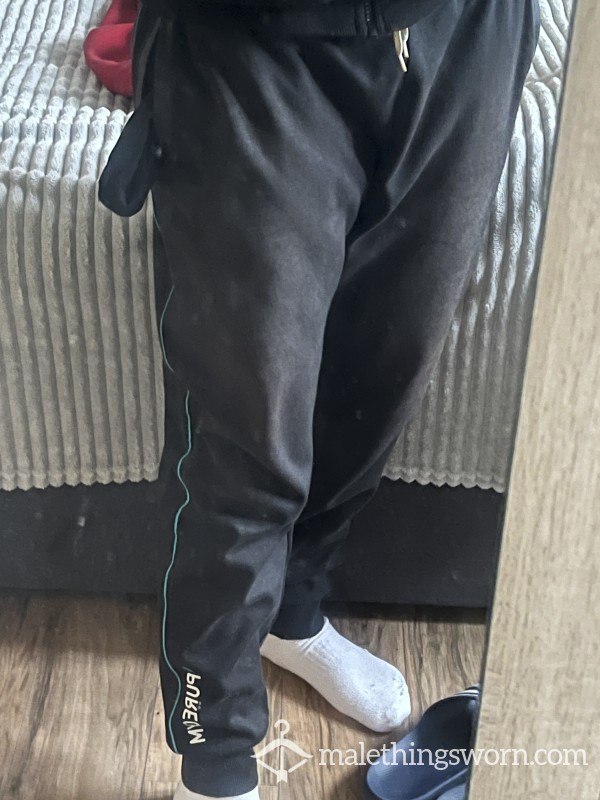 3-Day Worn PureGym PT Trousers , Gym Sweat & Musk