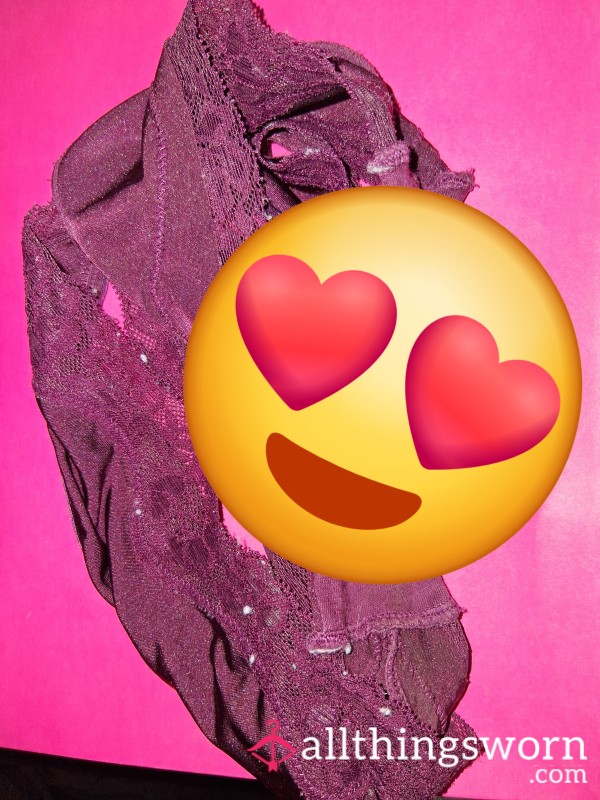 3 Day Worn Purple Panties 💜