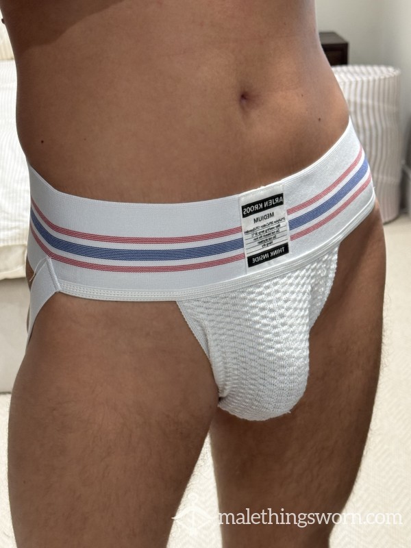 3 Day Worn White Jockstrap