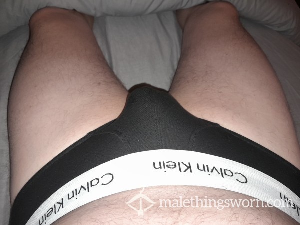3 Days Wear Calvin Klien Briefs Ready To Be Sent, Worn At Work Long Drives