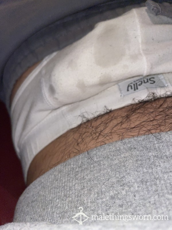 3 Days White Briefs. Filthy. 🐗💦