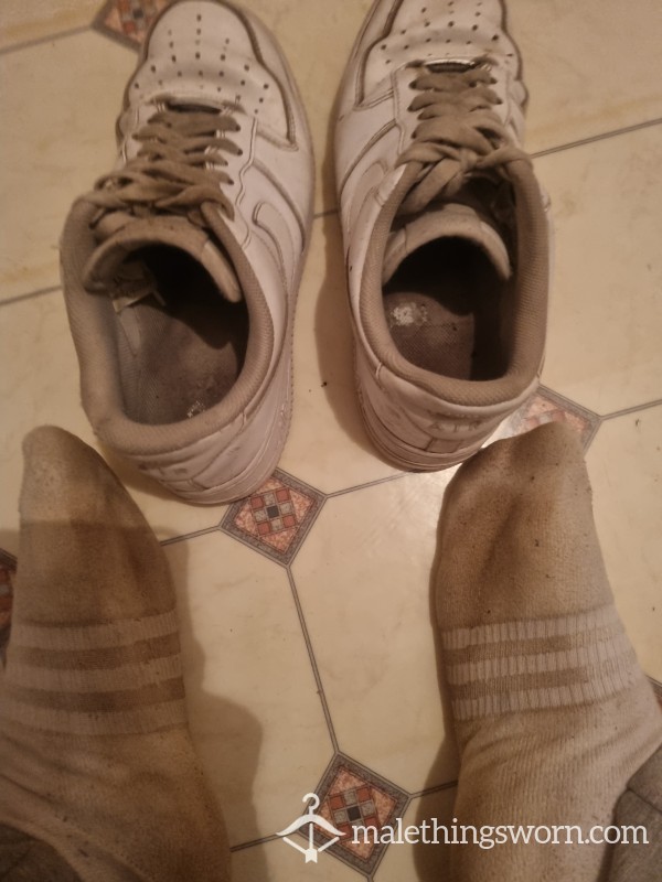 3 Days Worn Adidas Socks