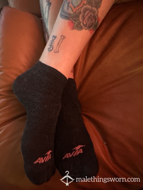 5 Days Worn And Worked In Avia Ankle Socks