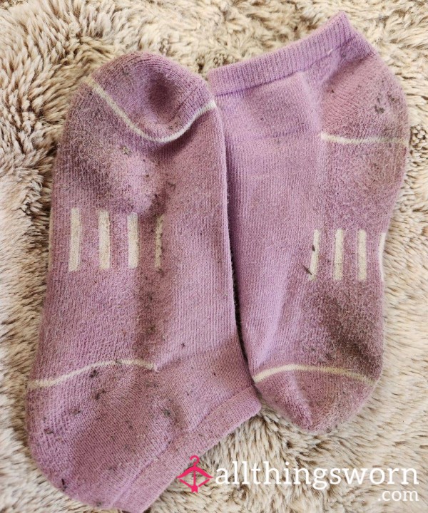 3 Days Worn Ankle Socks, Strong Odor
