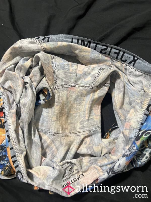 3 Days Worn C*m Stained