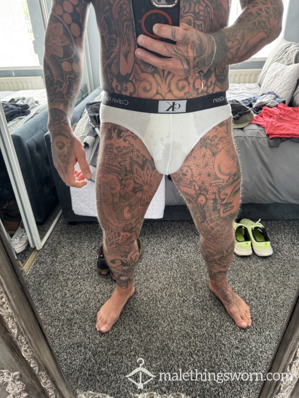 3 Days Worn CV Briefs With This Mornings Prec*m
