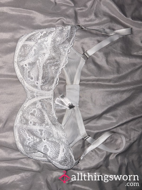 3 Days Worn White Bra
