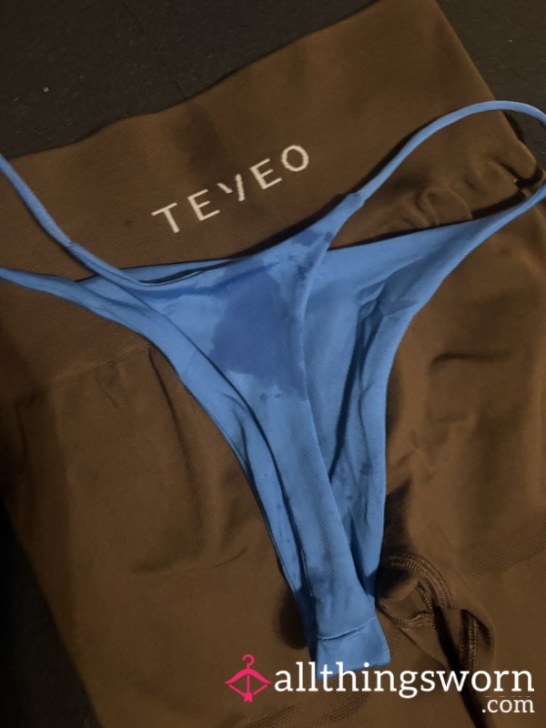 3 Getragene Gym-Höschen Im Set 🏋️ 3 Worn Gym Panties Bundle 🏋️ Incl. FREE GRATIS VIDEOS And FOTOS