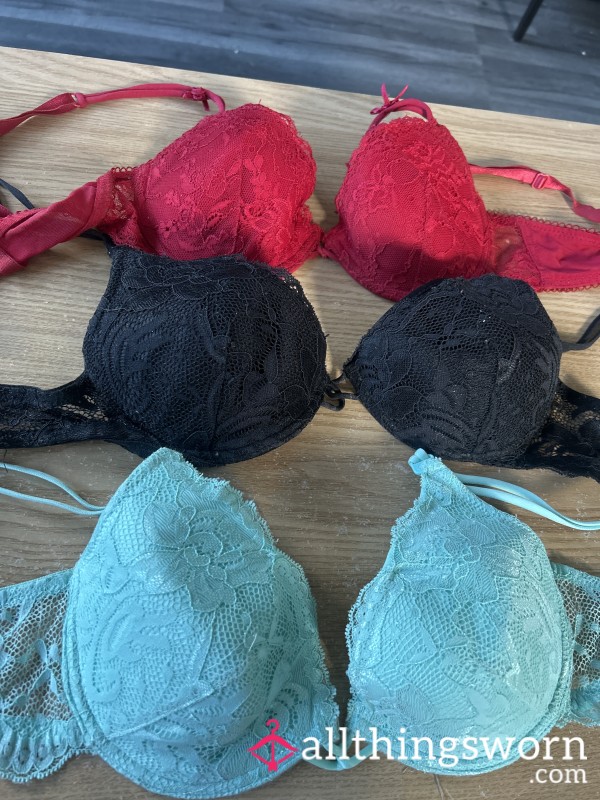 3 Lace Bras