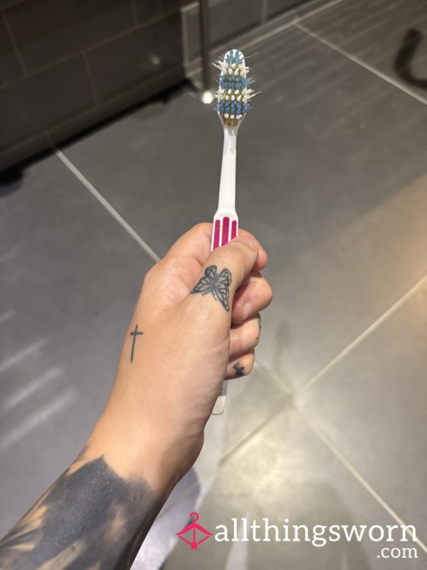 3 Month Old Toothbrush - Used Twice Daily