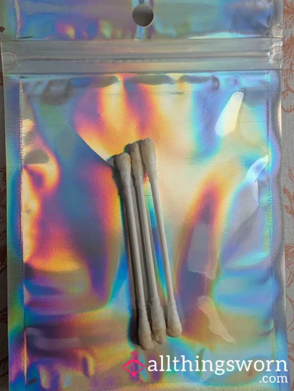 3 Pack Used Q-tips