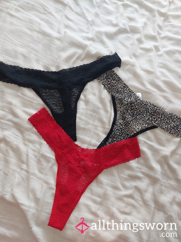 3 Pair Thongs