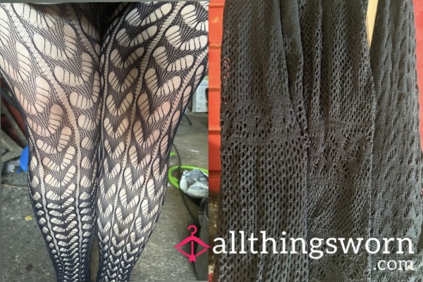 3 Pairs Of Black Fishnets
