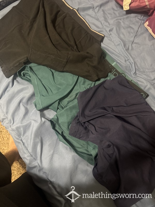 3 Pairs Of Boxers For You!