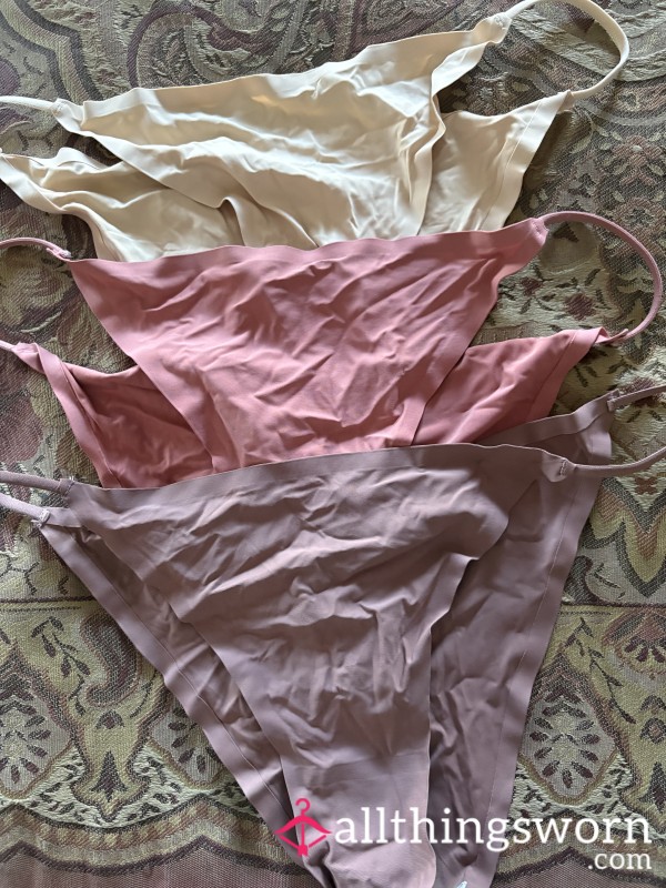 3 Pairs Of Hamper Panties With Workout Add On