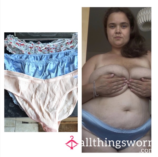 3 Pairs Of Panties And Photoset