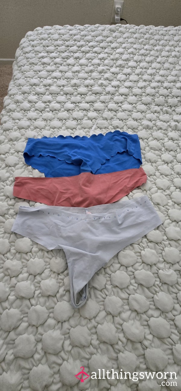 3 Pairs Of Ready To Ship Hamper Panties!