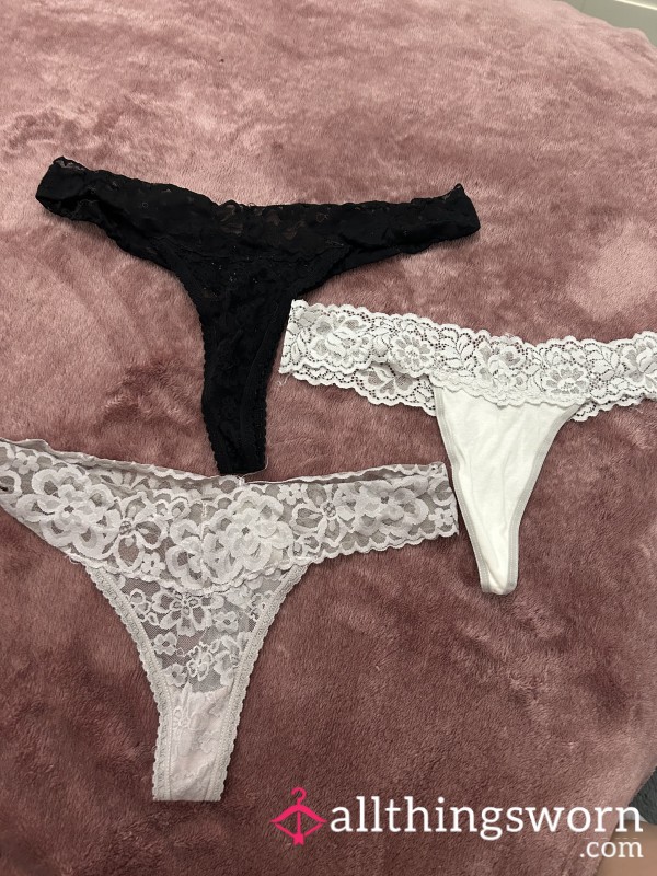 3 Pairs Of Thongs
