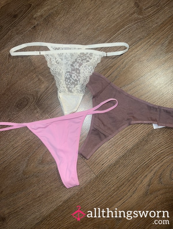 3 Panties For 3 Days Bundle