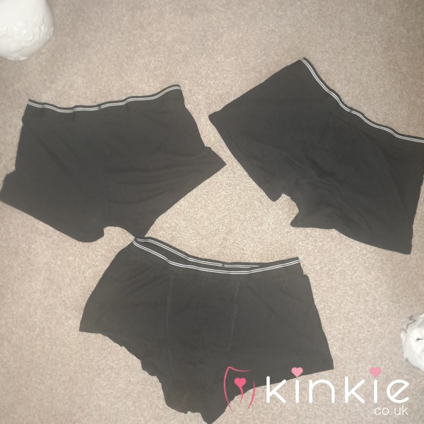 3 Peice Set Of My Most Used Filthy Transgender Panties😏