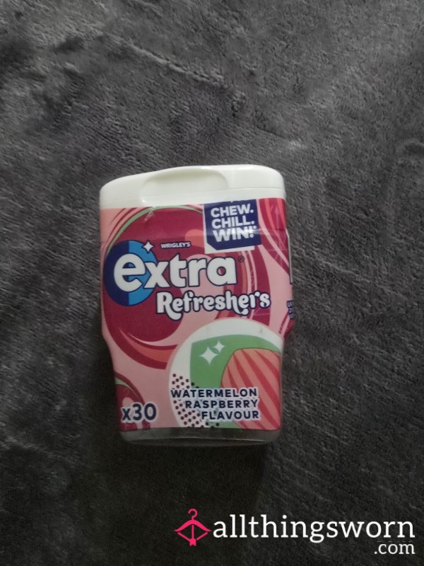 3 Pieces Of Chewed Gum