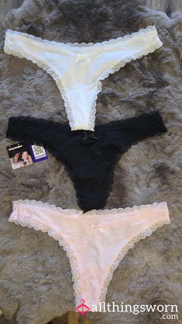 3 Pieces Thongs