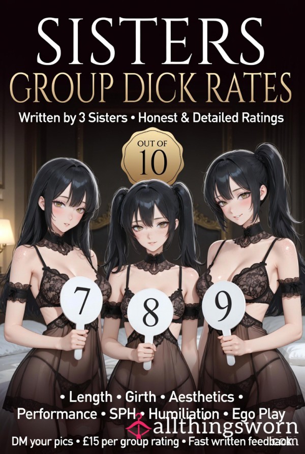 3 Sisters Rating Your D*ck 🍆