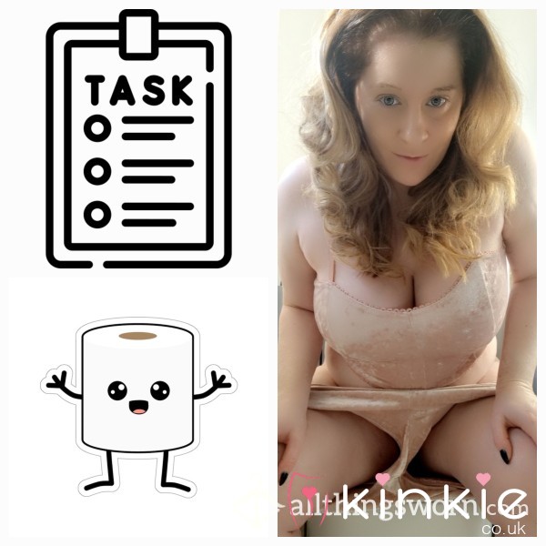 3 Toilet Based Tasks. Dare You Play X