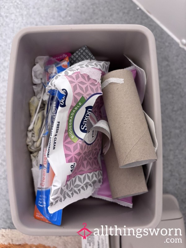 3 Week Personal Bathroom Bin Trash