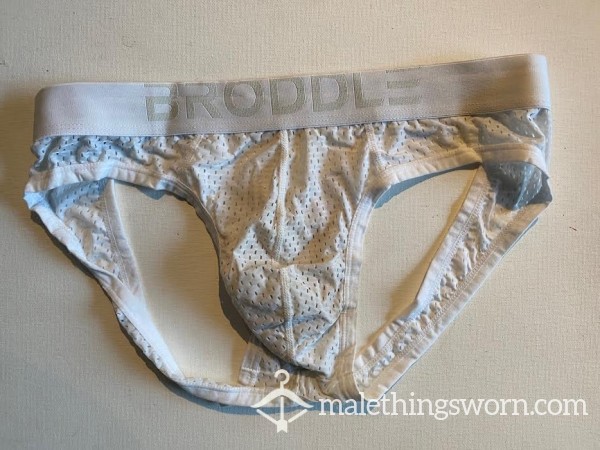 3 Weeks Worn Mesh Briefs/jockstrap Stinks!