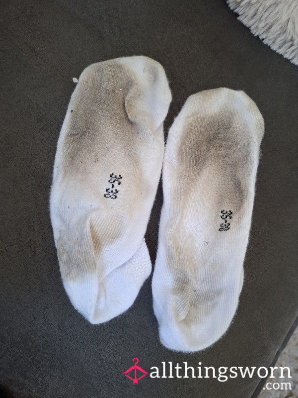3 Workdays Socks White🥵|SWEAT|STINKY