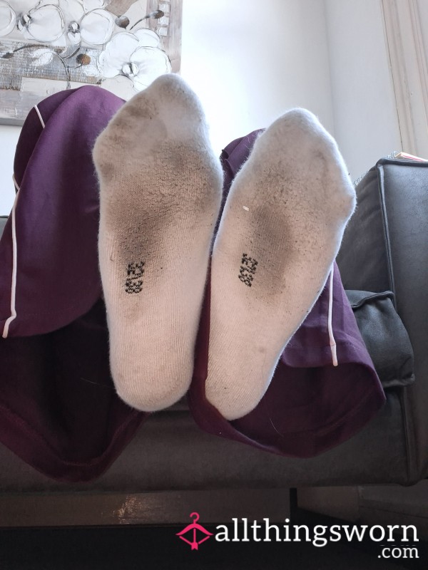3 Workdays Socks White🤮🥵|SWEAT|STINKY