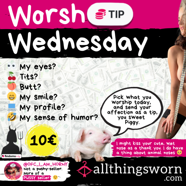 3️⃣ Worship Wednesday - WorshTIP Me!