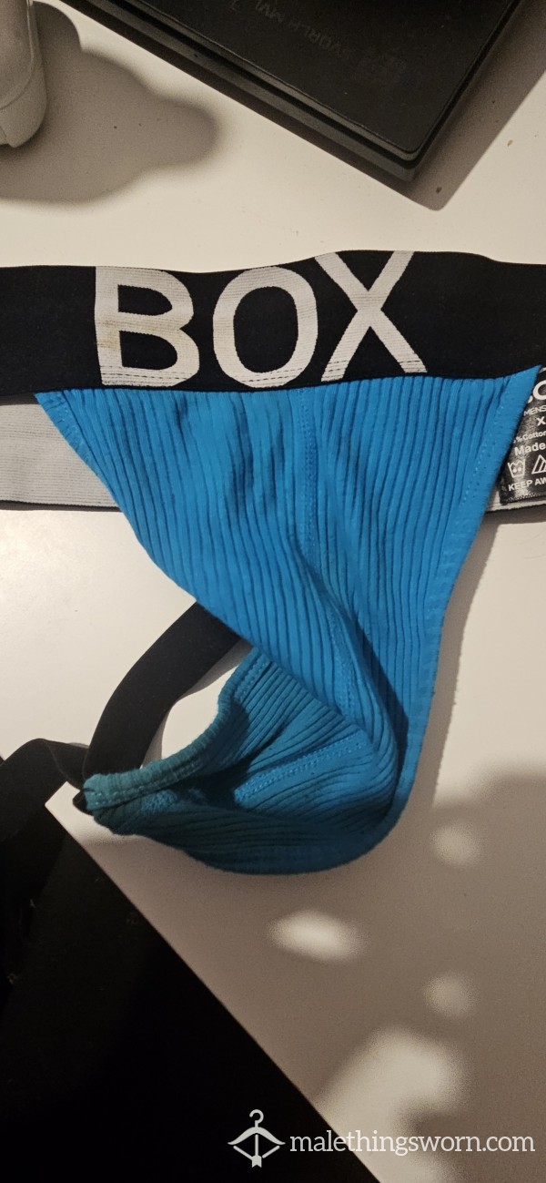 3 Year Old Blue Gym Cotton Jock (rarely Washed)