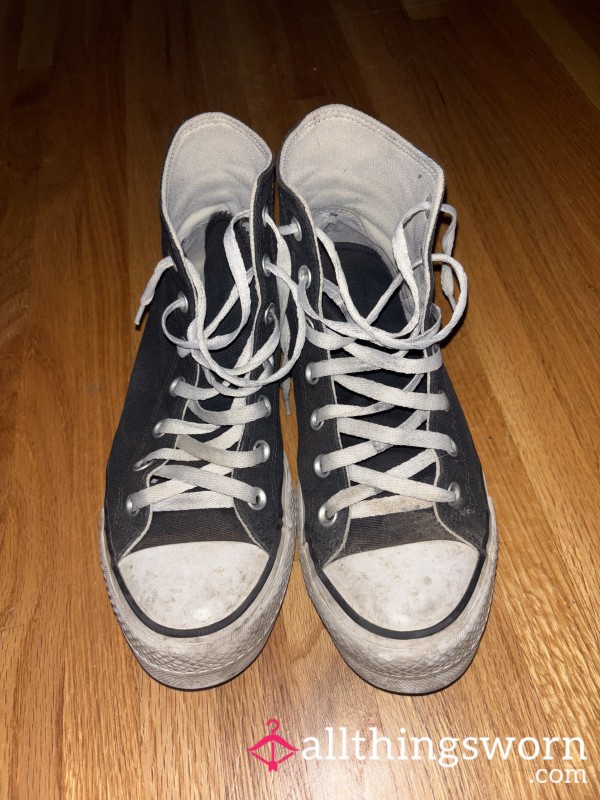 3 Year Old Torn Up Dirty Platform Converse