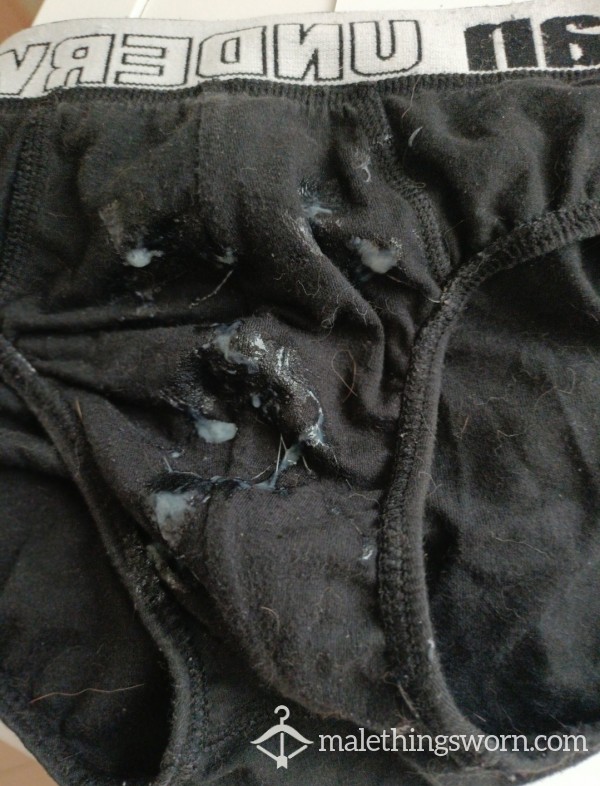 3-YEAR-OLD VINTAGE BLACK BRIEFS – The New Acid Bom