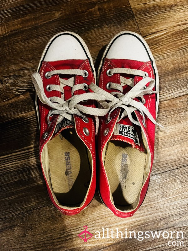 3 Year Old Worn Converse - Never Been Washed