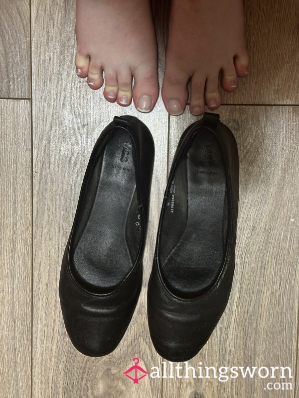 3-Year Worn Barefoot Leather Ballet Flat
