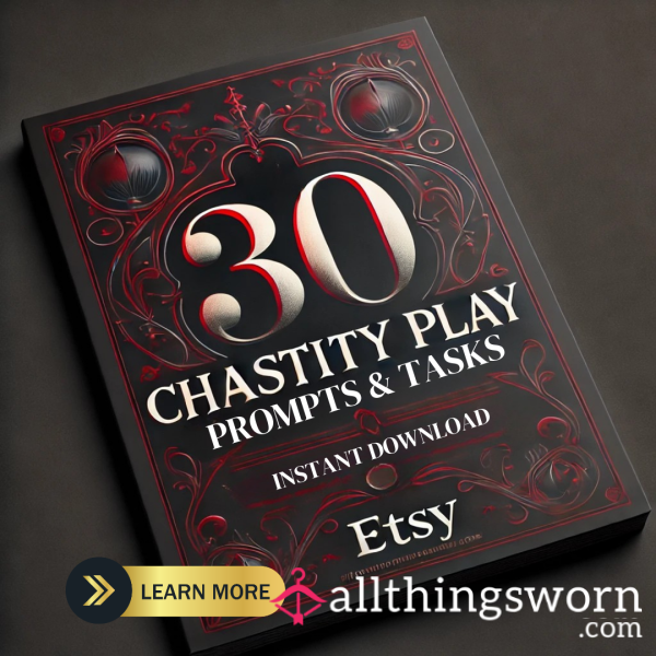 30 Chastity Play Prompts & Tasks - Obedience, Control And  Denial Training - BDSM Guide - Instant Pics