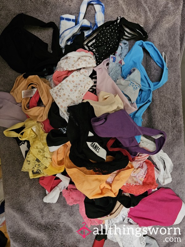 30 Pair Panty Try On