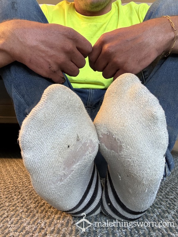 30 Second Video Of Me Taking Off My Sweaty Work Socks From Today’s 11 1/2 Hour Shift