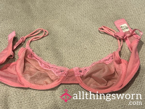 $30 Sweaty Lace See-thru Lingerie Bra