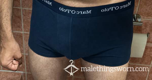 30h Worn Marc O’Polo Boxers – After S**, Unwashed