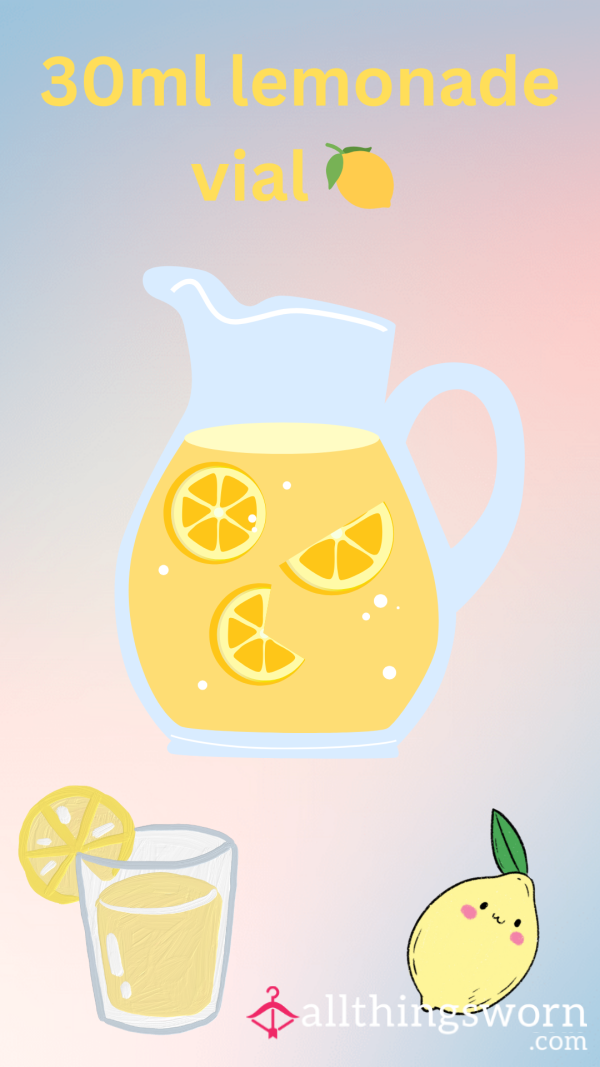 30ml 🍋 Vial